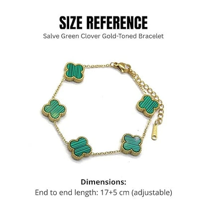 Green stone bracelet